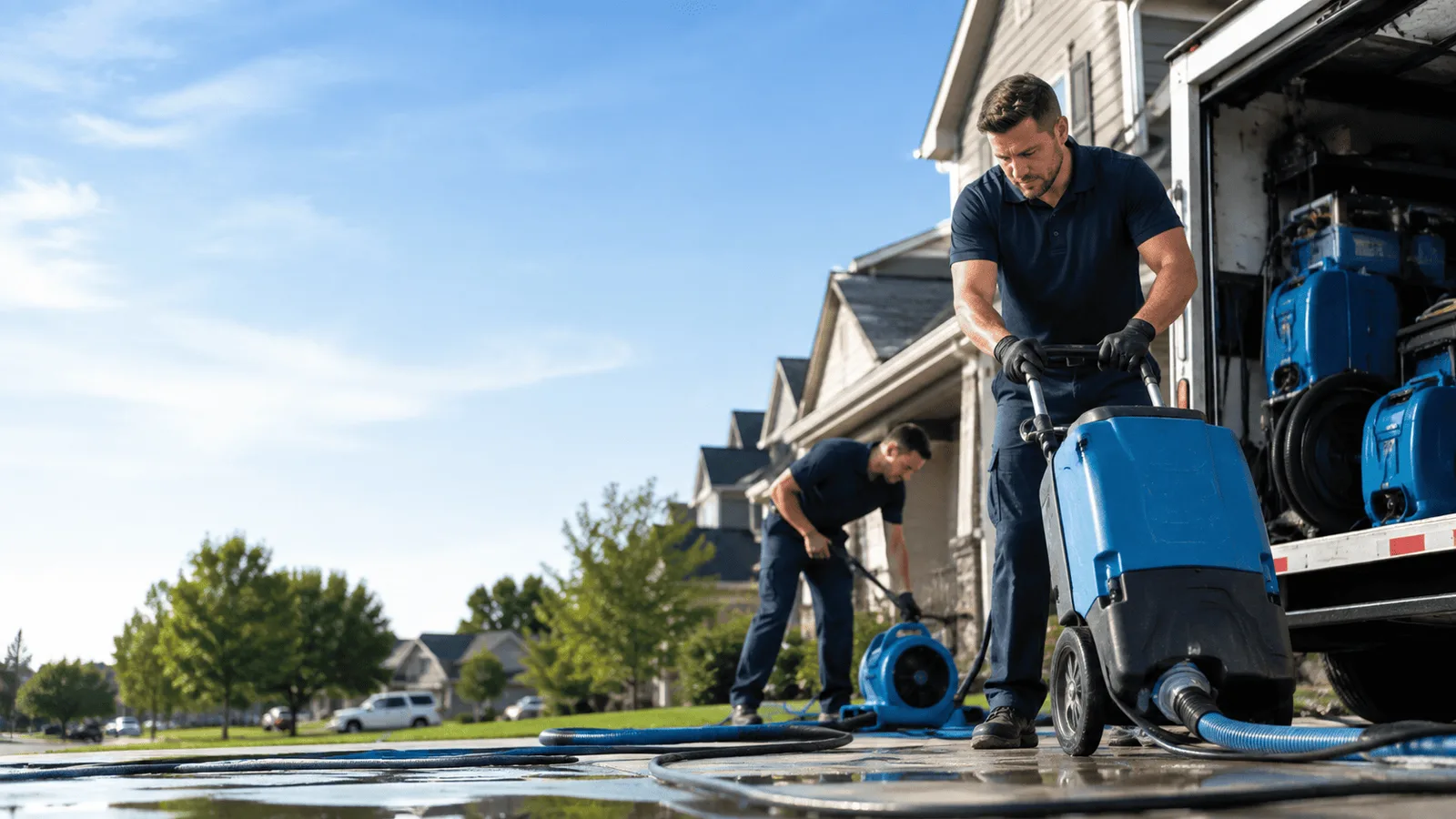 Structural Drying being performed in Canyonville, OR